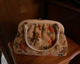 Vintage tapestry bag