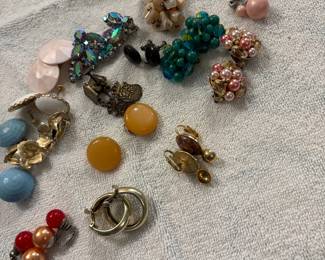 Clip on earrings