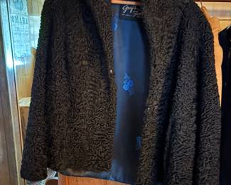 Curly lamb coat