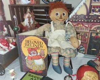 Signed Molly'es Raggedy Ann baby doll. Made for only a very short time between 1935 and 1937.