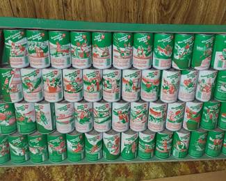 Vintage 7-UP United States Can Display