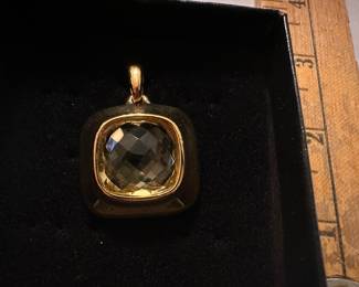 Large Stone Pendant $6.00