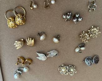 14 Clip/Screw Earrings $14.00