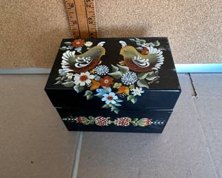 Painted Bird Box $12.00