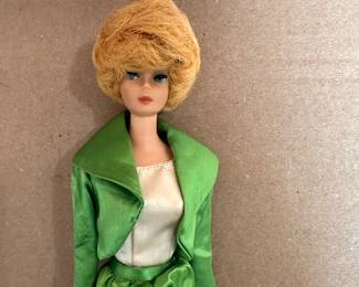 Midge/Barbie Doll in Green Theatre Date Outfit $55.00
