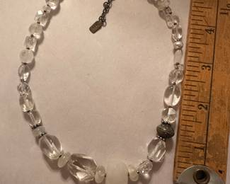 Sterling Silver Clasp Necklace $10.00