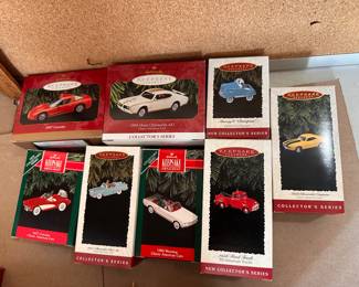 8 Car Hallmark Ornaments $25.00