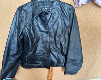 XOXO Size Small Leather and Suede Jacket $8.00