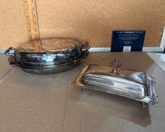 2 Silverplated Items $8.00