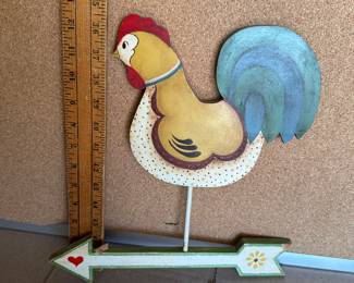 Chicken Wood Weathervane $5.00
