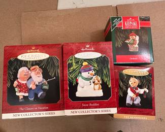 4 Hallmark Ornaments $12.00