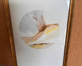 Dunes Art Wittke Watercolor $16.00