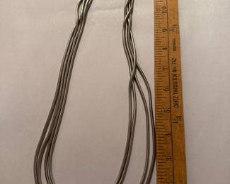 Costume Multi Strand Necklace $8.00