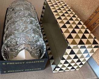 6 Prescut Coasters $12.00