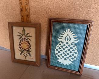 2 Pineapple Art $10.00
