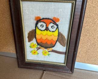 Stitched Owl $10.00