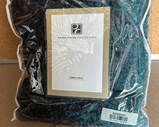Turquoise 50X60 Concierge Collection Ombre Wrap $8.00\