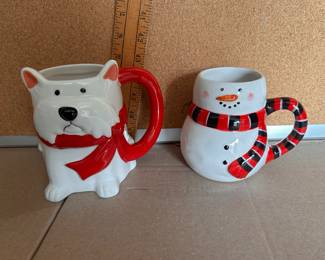 2 Pier One Mugs $5.00