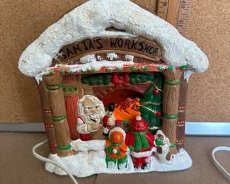 Santa's Workshop Ceramic $6.00