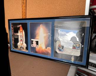 Challenger Space Shuttle Art/First Day Cover $55.00