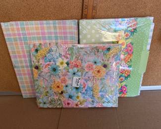 3 Sets of New File Folders $6.00