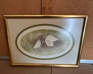 Don Gilbert Trumpet Vine Signed and Numbered $25.00