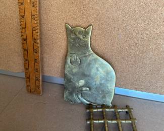 2 Brass Items $6.00