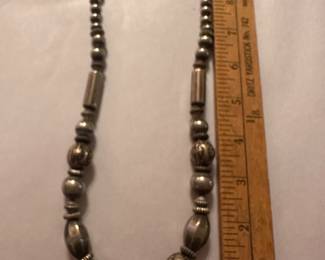 Silver Tone Necklace $6.00