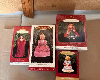 4 Hallmark Ornaments $12.00
