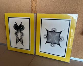 2 Framed Prints $20.00