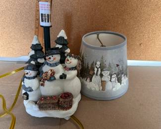 Snowman Lamp $6.00