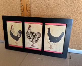 Chicken Wall Art $5.00