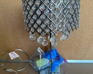 Crystal Lamp $35.00