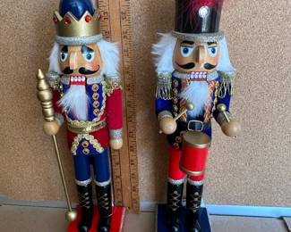 2 Nutcrackers $8.00