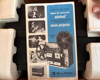 Bell and Howell Movie Projector Model 456 $15.00