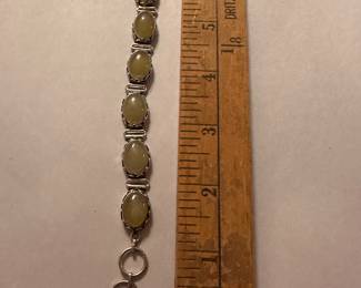 Sterling Silver Yellow Bracelet $25.00