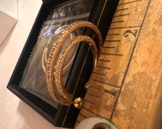 Double Hoop Earrings $14.00