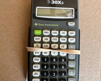 Texas Instruments TI-30Xa $5.00