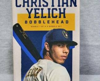 1 Christian Yelich Milwaukee Brewers Bobblehead