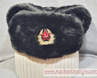 2 Faux Fur Russian Hat
