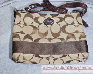 1 Coach Cross Body Sling Bag Purse