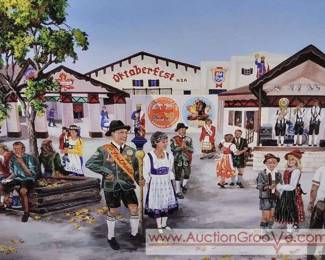 1 Oktoberfest Artist Proof 250 Print by Janet Mattison Prise