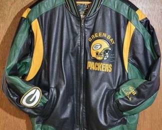 1 Green Bay Packers G III Carl Banks Leather Jacket