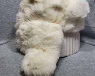 1 Russian Fur Hat. No Tag. Size Small Medium