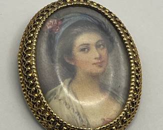 Portrait Brooch