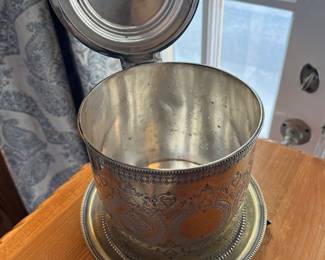 Biscuit Barrel - Large Collection of Silverplate and Sterling Items