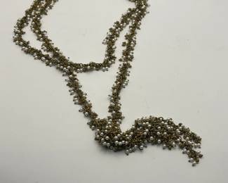 Great Necklace in small seed pearl