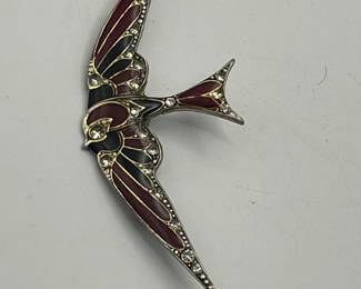 Gorgeous Enameled French Pin