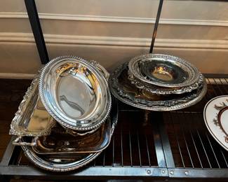 Lots of Serving Pieces