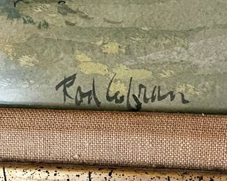 Antique Painting by Rod Cofan